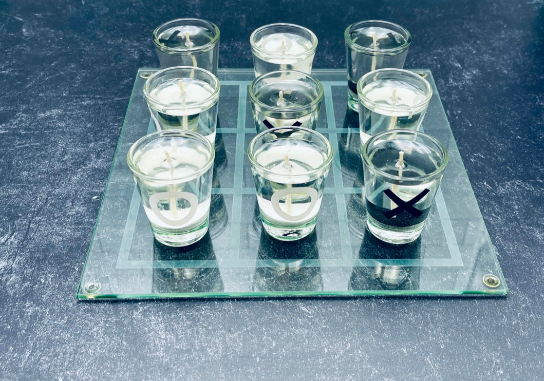 Tic-Tac-Toe Candle Set