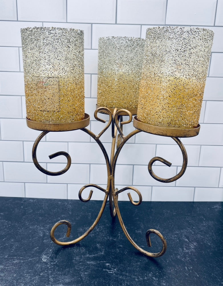 Gold, White and Glitter