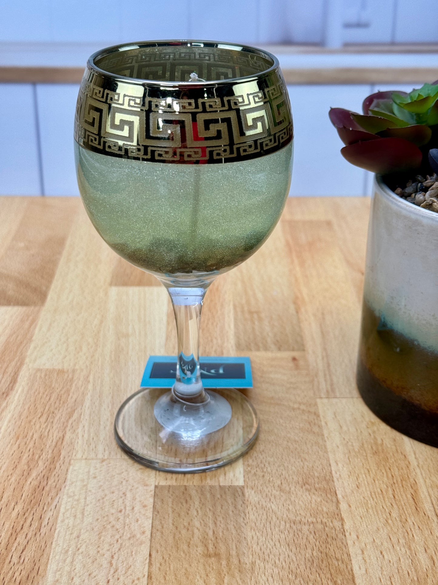 Venetian Elegance: Handcrafted Italian Wine Glass