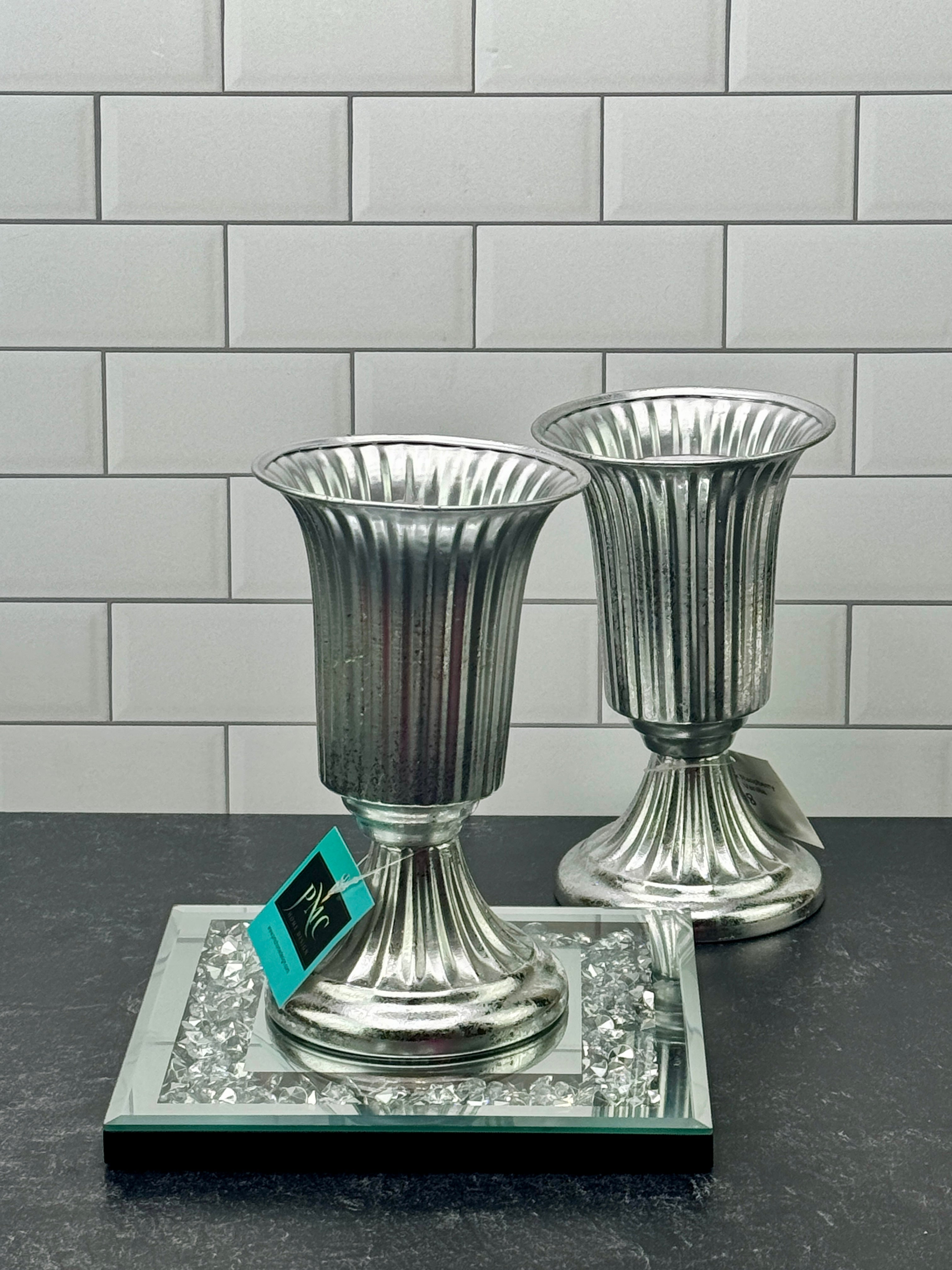 Silver Serenity Candles