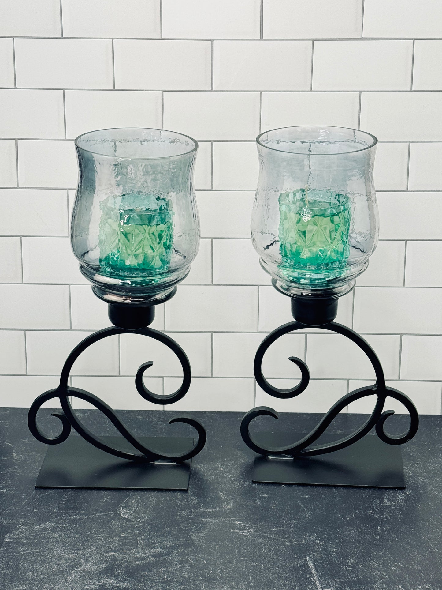 Midnight Garden Peach Oasis Candle Set