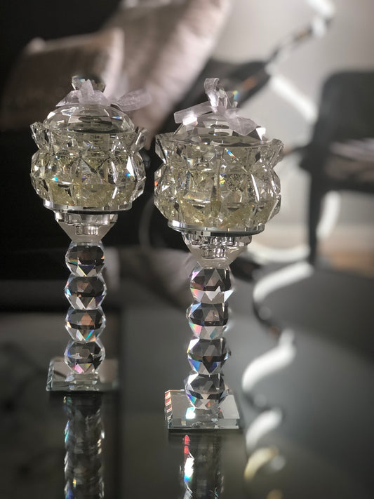 Stunning Crystal Candles