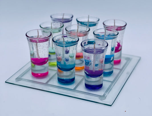 Colorful Shot Glass Collection