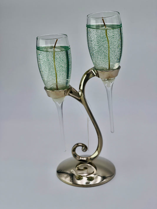 Stainless Steel Toasting Glasses