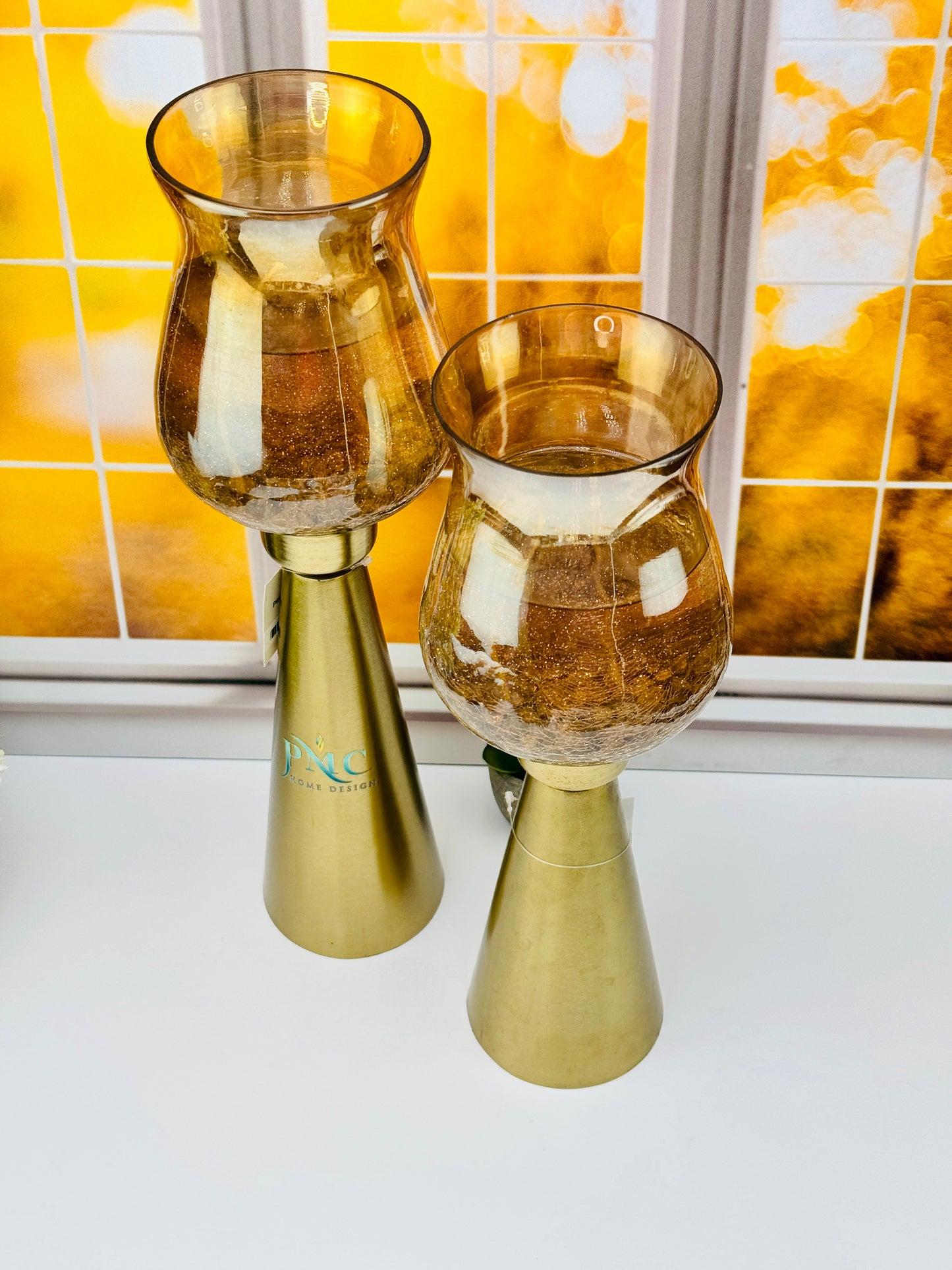 Golden Glow Candle Set