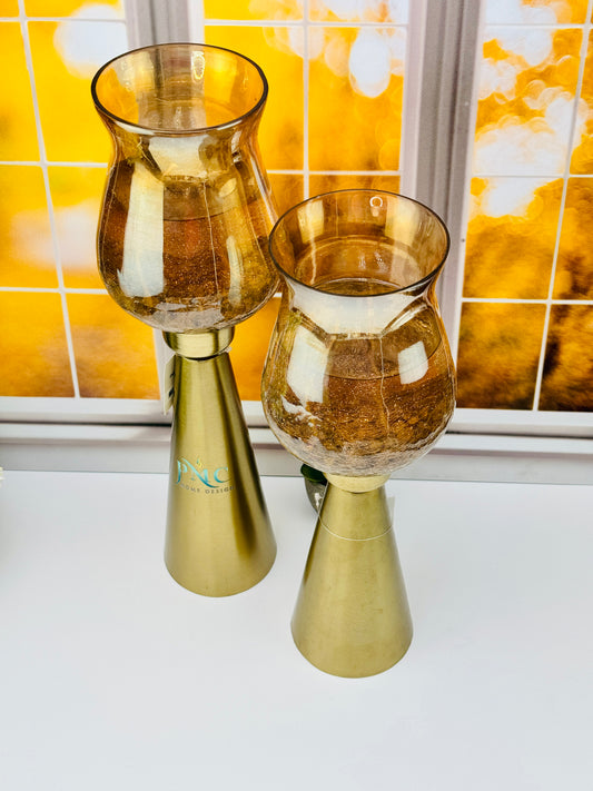 Golden Glow Candle Set