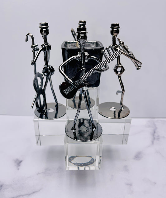 Musicians on a Crystal Stage