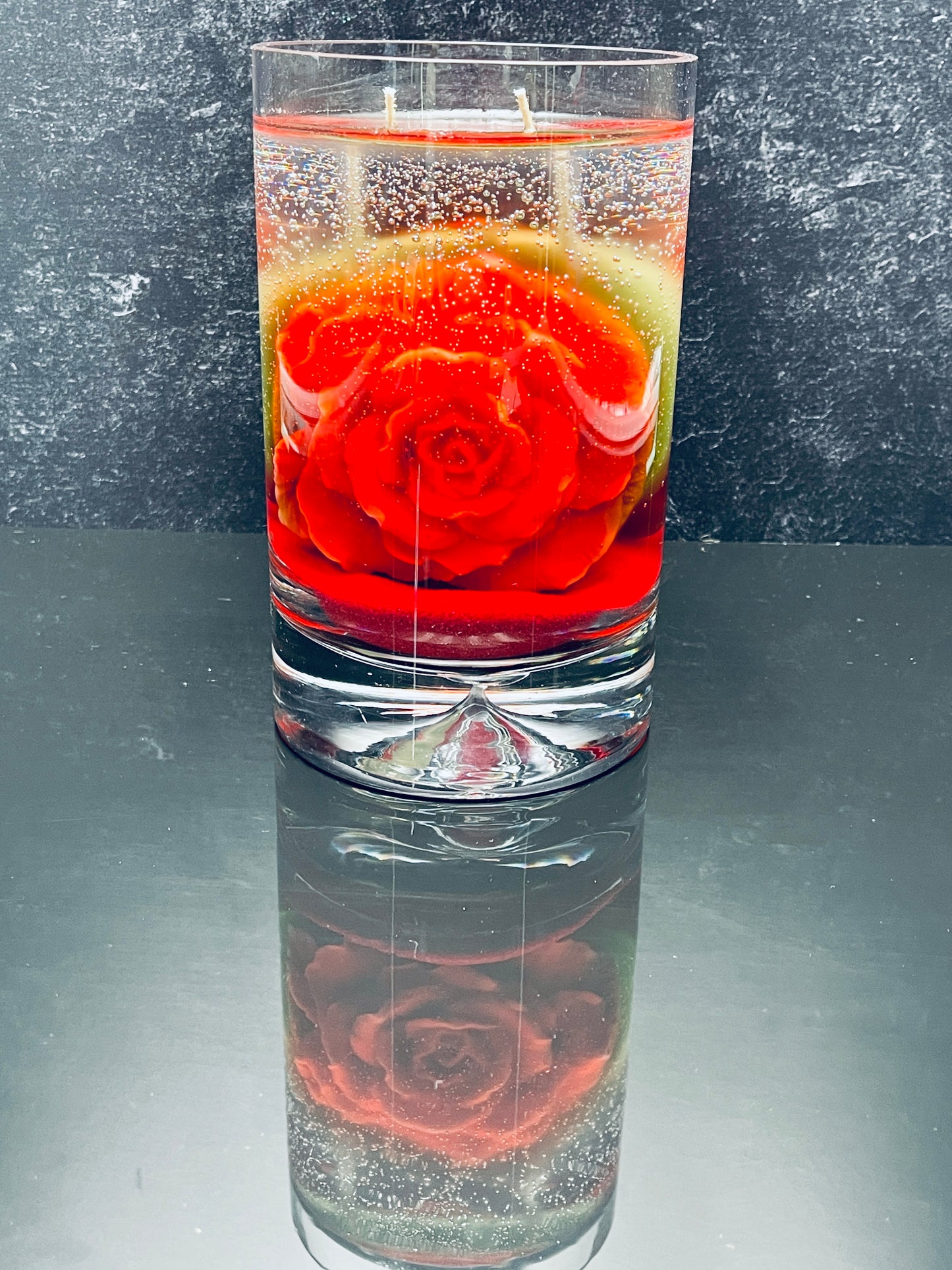 Scarlet Blossom: Red Roses in a Vase